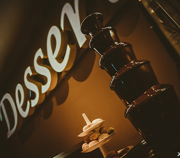 Dessert fontaine chocolat